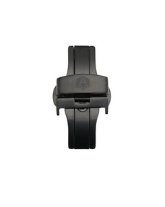 Black FKM rubber strap