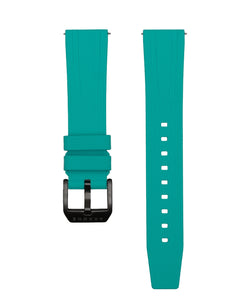Turquoise FKM rubber strap