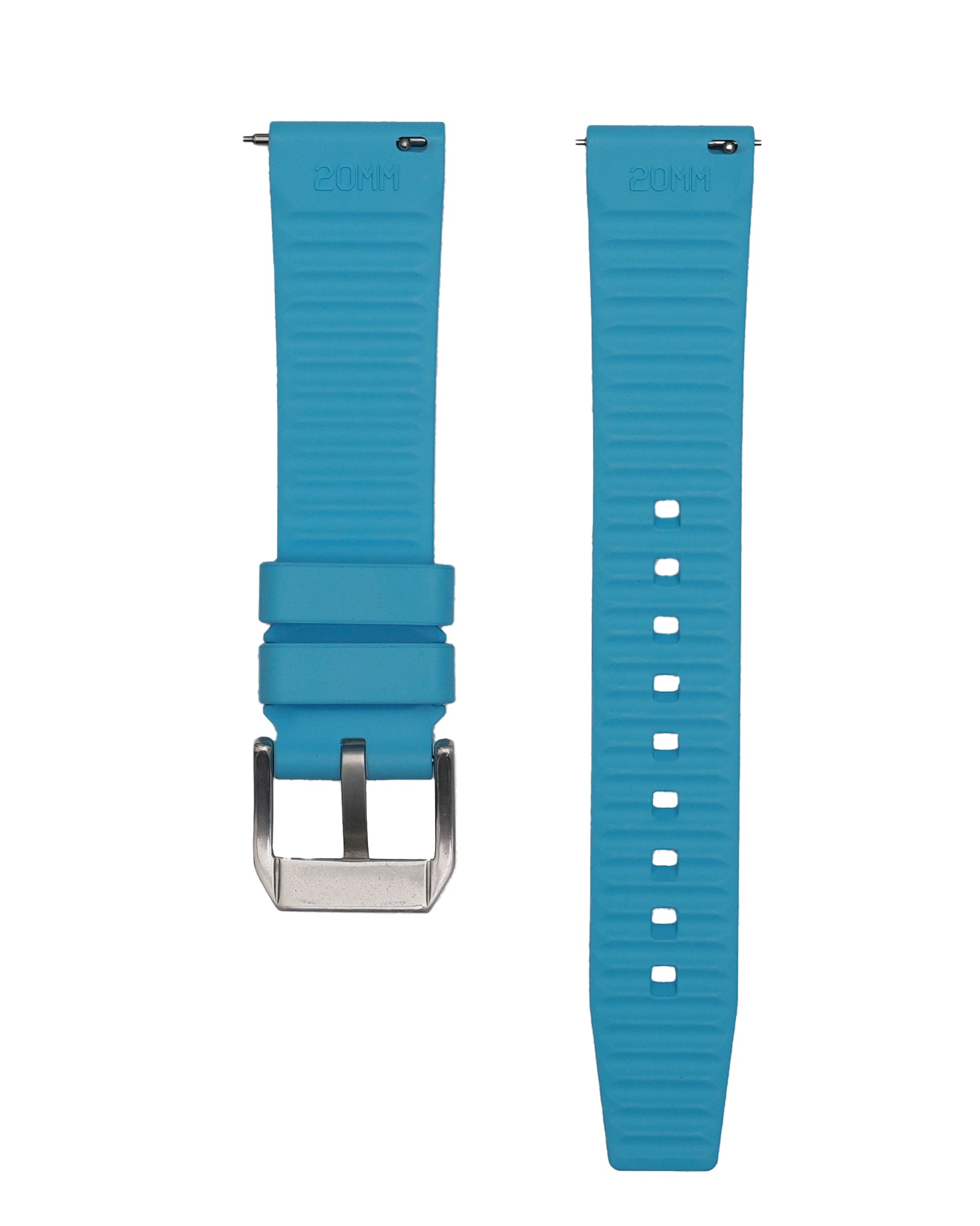 Bracelet caoutchouc FKM bleu