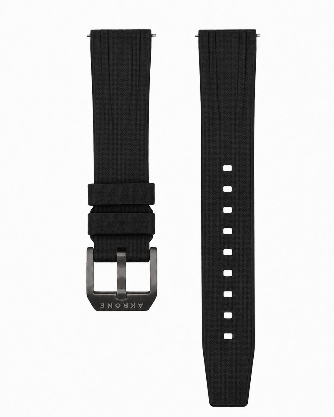 Turquoise FKM rubber strap