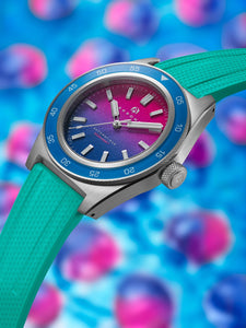 Bracelet caoutchouc FKM turquoise