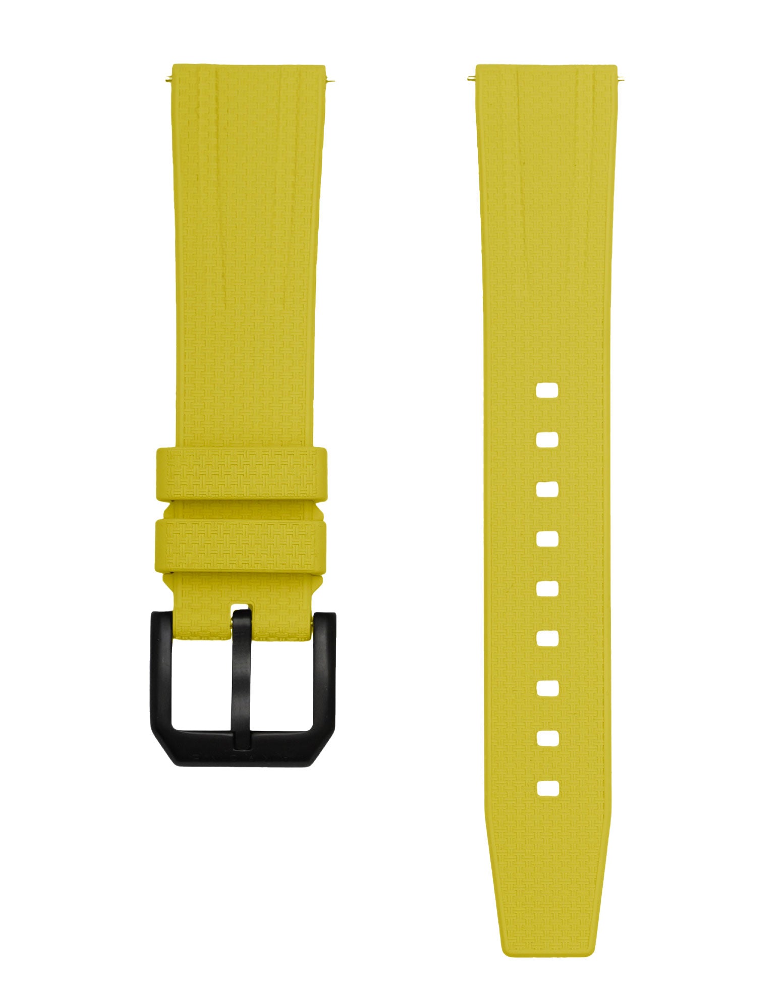Bracelet caoutchouc FKM jaune