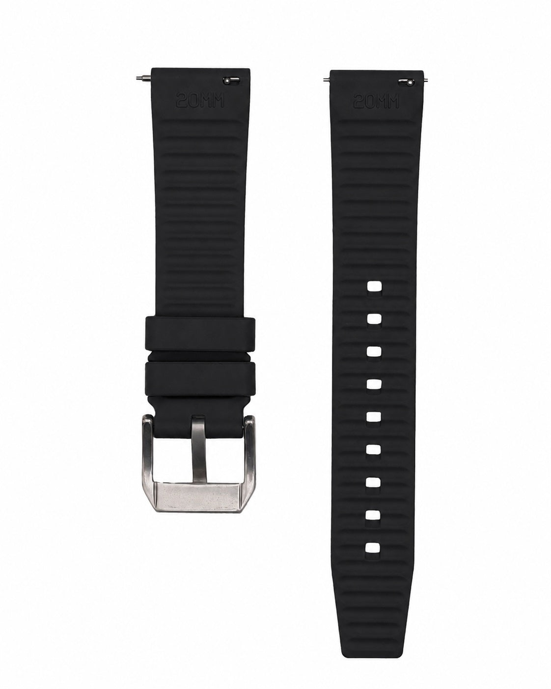 Turquoise FKM rubber strap